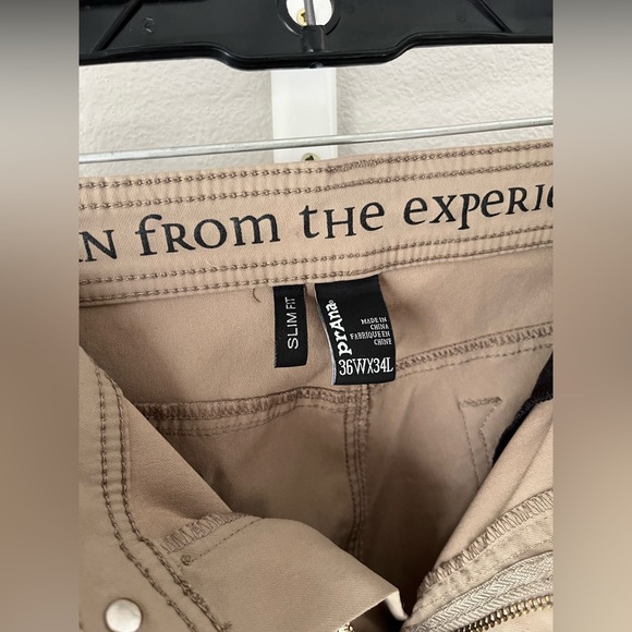 Prana Slim Fit Tan Pants - Picture 4 of 8